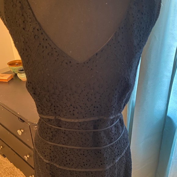 2 piece set, the perfect little black eyelet dress & NWT matching jacket - Picture 3 of 14